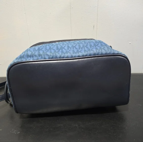 Michael Kors Two-Tone Denim Backpack - Picture 3 of 7